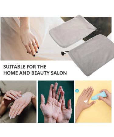 FOMIYES Paraffin Wax Mittens Wax Hand Covers Paraffin Wax Hand Covers Hand Treatment Mittens Wax Warmer Paraffin for Women Grey - Buy Online on GoSupps.com