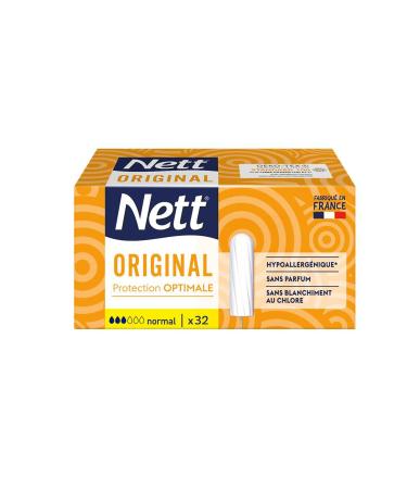 Nett Original Stamp without Applicator Normal Box with 32 Tampons