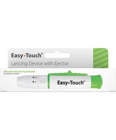 EasyTouch Lancing Device with Ejector - 1 per Box | Efficient Blood Glucose Testing - Buy Online on GoSupps.com