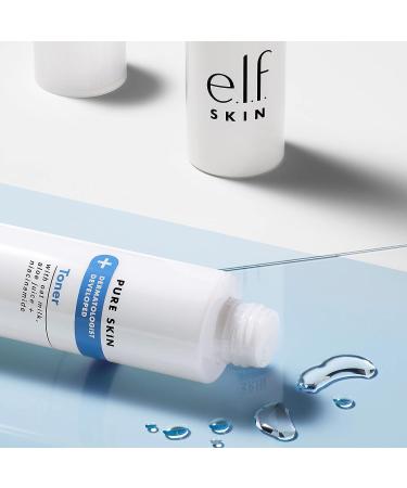 e.l.f. Pure Skin Toner - Gentle Exfoliating Daily Toner, 6 Oz - Buy Online on GoSupps.com