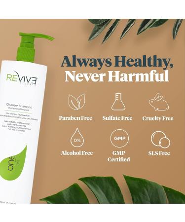 REVIV3 PROCARE Prep Cleanser Shampoo 25.4 Fl Oz - Clinically Tested Hair & Scalp Care - Anti-Thinning Formula - Buy Online on GoSupps.com