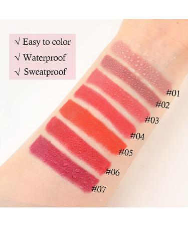 Boobeen Matte Lip Crayon Lipstick Pencil - Velvety Creamy Matte Lip Liner for Women | Long Lasting, High Pigment, Waterproof Lip Color (07) - Buy Online on GoSupps.com