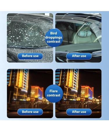 Glass Cleaner - 32ml Automotive Glass Cleaner Windshield Cleaning Spray - Auto Oil Film Remover Spray Streak All Purpose for Car SUV Truck Tosier - Buy Online on GoSupps.com