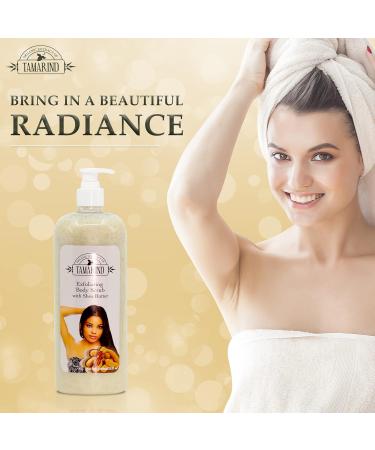 Organic Tamarind Extract Exfoliating Body Wash | 33.8 Fl oz | Nourishing with Tamarind Oil & Shea Butter - Buy Online on GoSupps.com