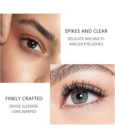 4D Fiber Lash Mascara | Voluminous Makeup Lash Mascara for Makeup Lovers - Easy to Apply Naturally Longer & More Attractive Lashes for Family Friends Colleagues Coffee - Buy Online on GoSupps.com