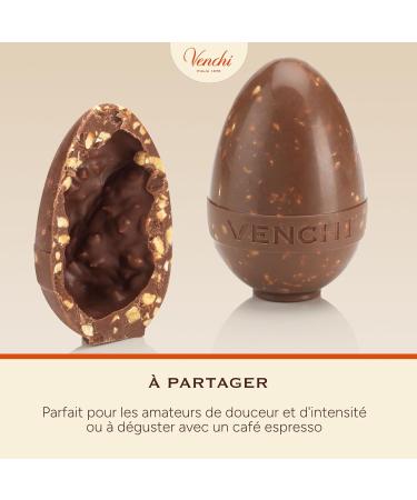 Venchi - uf Mignon au Chocolat au Lait Noiset 70 Gr avec clats de "Noisettes du Pi mont" Sans Gluten Collection de P ques Venchi Id e Cadeau - Buy Online on GoSupps.com