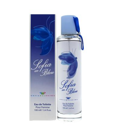Edt Spray for Women En Bleu 3.4 Oz