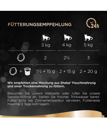 SHEBA Bowl Multipack Classics in Pate Fish Variation - MSC Certified 6x12x85g (72 Pack) - Premium Cat Food for International Shipping - Buy Online on GoSupps.com