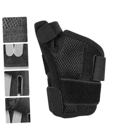 FRCOLOR Wristband Splint Retainer Holder - Thumb Stabilizer & Hand Support - Protective Polyester Herringbone Fitness Strap - Buy Online on GoSupps.com