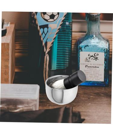Goohochy Bartbrush Bowl Razor | Aluminum Shaving Cup for Men | Reusable Soap Shell Razor Accessories - Buy Online on GoSupps.com