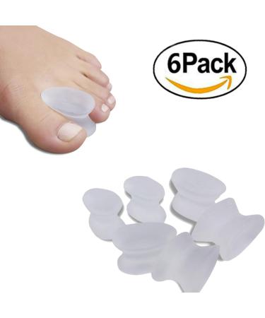 Ortho Pauher Gel Toe Separator Kit - Bunion Treatment & Pain Relief - S/M/L (3 Pairs) - Buy Online on GoSupps.com