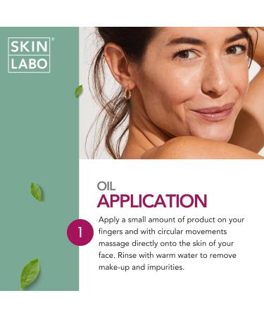 SkinLabo - Precious Cleansing Oil Balancing Cleanser and Make-up Remover Removes Stubborn Make-up with Sweet Almond Oil and Avocado Oil - 150 ml - Buy Online on GoSupps.com