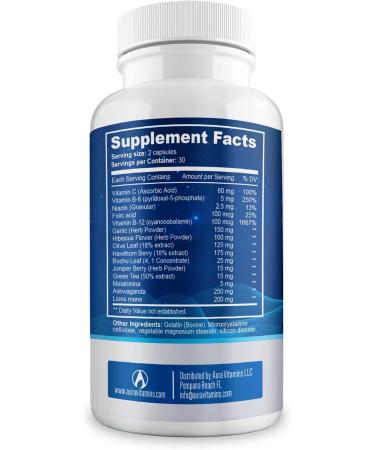 Night (60 Caps) | Natural Tinnitus Relief Supplement for Sleep | Eases Nighttime Ear Ringing and Hearing Discomfort | Non-Habit Forming Sleep Aid 60 Caps (Pack of 1) - Buy Online on GoSupps.com