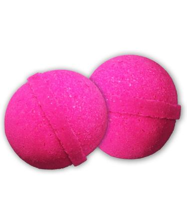 Zombie Pink XL Bath Bombs Set for Moms - Motherhood Gag Gift - 5oz, Set of 2 - Pretty Pink Bath Fun - Stocking Stuffers for New Moms - XL Fizzing Bath Balls - Buy Online on GoSupps.com