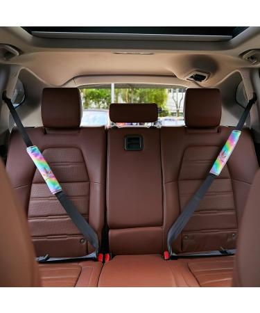 Beinou 2 Pcs Seat Belt Pads for Kids - Comfortable Car Seatbelt Covers for Child Toddlers Baby - Multi-Coloured - Buy Online on GoSupps.com