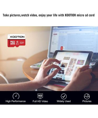 KOOTION 5 X 32GB Micro SD Card Class 10 Micro SDHC Card 32GB TF Card High-Speed Micro SD Cards 5 Pack Memory Card UHS-1 C10 U1 5 32GB - Buy Online on GoSupps.com
