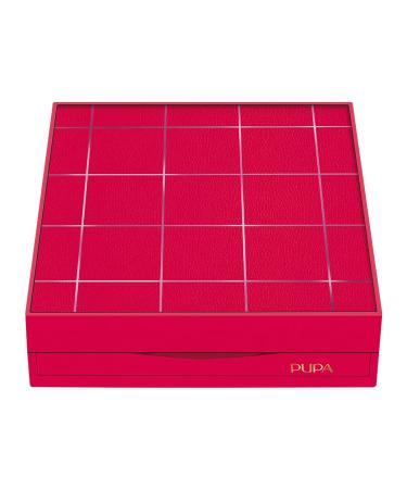 Pupa Milano Pupart M Makeup Palette 003 Red - All-in-One Makeup Kit: Blush Concealer Highlighter Eyeshadow Lip Gloss & Lip Cream - 0.6 oz - Buy Online on GoSupps.com