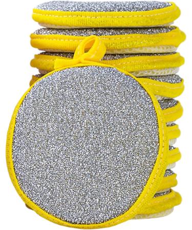 Washing Sponges Double-Sided Cleaning Spongs Household Scouring Pad Wipe Dishwashing Sponges Cloth Dishwashing Brush Household Cleaning Reusable Durable Cleaning Yellow - Buy Online on GoSupps.com
