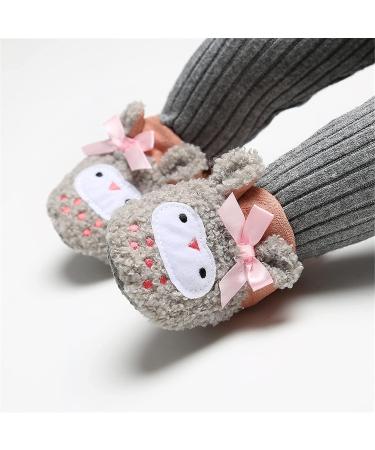 TMEOG Baby Booties Slippers Infant Boots for Boys/Girls 6-12 Months Winter Sock Crib Shoes 0-18Months - Buy Online on GoSupps.com