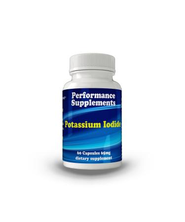 Thyroid Protector Potassium Iodide 60 Capsules 65mg - Buy Online on GoSupps.com