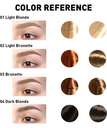  THE GIRL FROM MARS Stylist defined make-up waterproof eyebrow + 1 replacement ultra-thin mechanical pencil drawing small eyebrow hair and thinning spaces - Buy Online on GoSupps.com