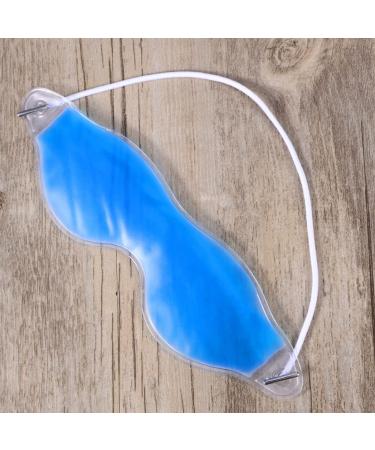 Healifty Cooling Eye Mask - Hot & Cold Therapy Gel Mask for Migraine Relief | Sleep Mask for Men & Women - Relaxation & Wellness (Blue) - Buy Online on GoSupps.com