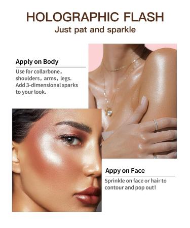 MIRORA Fairy Highlight Puff Stick - Multi-Functional Shimmer Powder (03 Gold Brown) - Buy Online on GoSupps.com