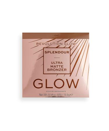 Revolution Splendor Matte Bronzer Powder - Vegan & Cruelty-Free Contour Makeup for Bronzing (Light) - Buy Online on GoSupps.com
