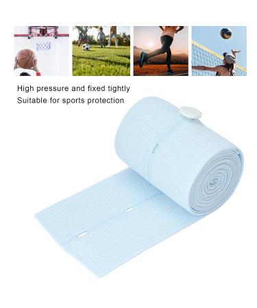 Milltrip Self Adherent Cohesive Wrap Bandages - Reusable Elastic Sports Compression Bandage Rolls for Wrist & Ankle - Blue - Buy Online on GoSupps.com
