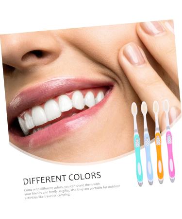 Minkissy 8-Pack Ultrafine Soft Toothbrushes for Kids - Travel Manual & Hard Toothbrushes - Buy Online on GoSupps.com