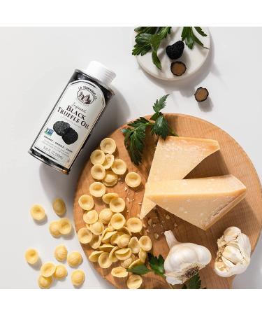 La Tourangelle Black Truffle Oil - 8.45 fl oz - Complex Gourmet Earthy Flavor for Pasta, Popcorn, Vegetables & More - Buy Online on GoSupps.com
