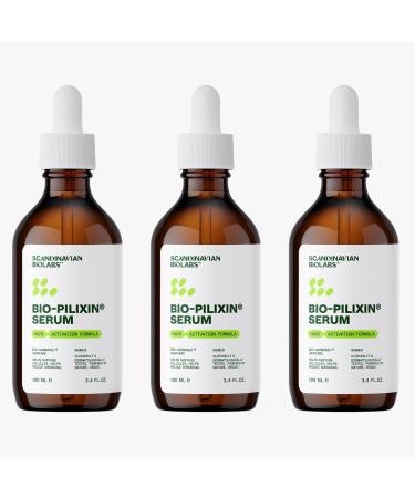 Scandinavian Biolabs Hair Growth Serum for Women 3 Pack | Natural Hair Loss Treatment for Women Without Minoxidil | Hair Regrowth Treatment for Women