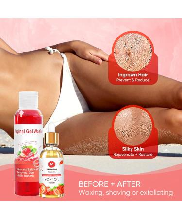 Organic Feminine Wash & Yoni Soap Bar | pH Balanced Yoni Oil for Women | Moisturizing Intimate Care & Odor Removal - Buy Online on GoSupps.com