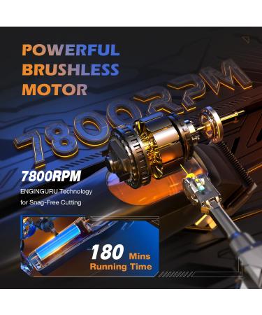 Professional Hair Clippers for Men - Cordless Hair Clipper Set with High Torque Brushless Motor & Ceramic Blade for Barbers - International Shipping Available - Buy Online on GoSupps.com