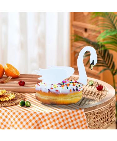 Swan and Flamingo Shaped Cupcake Topper for Birthday and Celebration Cake Decorations Red - Buy Online on GoSupps.com