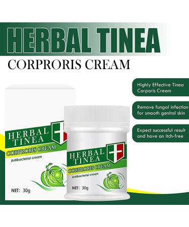 Organic Herbal Tinea Corporis & Psoriasis Cream Relief (3pcs) - Non-Irritating Eczema & Itching Treatment - 0.04 oz - Buy Online on GoSupps.com