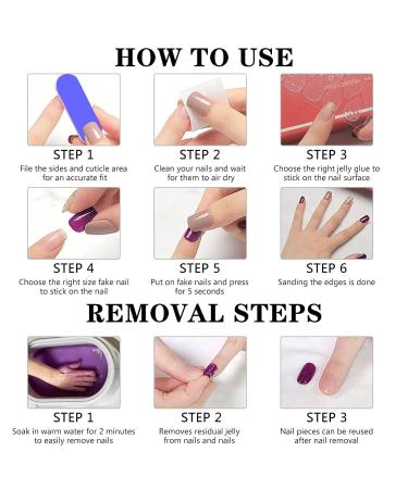 24-Piece Almond False Nails - French Pink Acrylic Press-On Nails for Women & Girls | Full Cover Ballerina Style - Buy Online on GoSupps.com