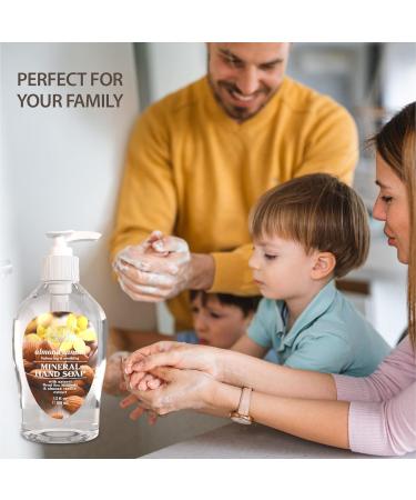 Dead Sea Collection Almond Vanilla Hand Soap - Pack of 3 - 12 Fl. Oz. Each - Gentle Liquid Hand Soap for All Skin Types - Buy Online on GoSupps.com