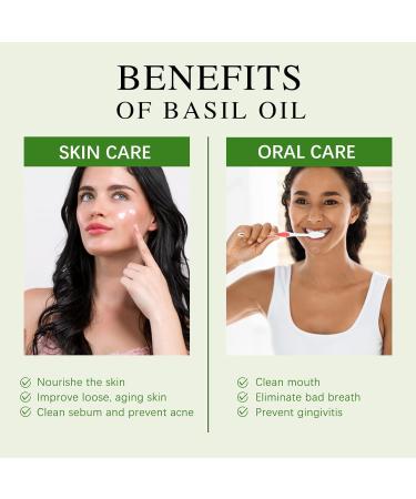 Aoruilia 10ml Basil Essential Oil 100% Pure Natural Basil Aromatherapy Oils for Diffusers for Home Sleep Relax Spa Massage DIY Soap Candle Making Basil 10 ml (Pack of 1) - Buy Online on GoSupps.com