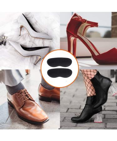 Heel Grips & Pads for Men and Women - 4 Pairs | Self-Adhesive Cushion Inserts for Loose Shoes | Heel Pain Relief | Bunion Callus Blister Protection - Buy Online on GoSupps.com