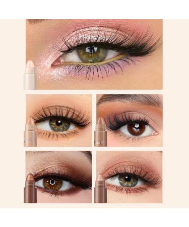  Generisch Shimmer Eyeshadow Pencil Shimmer Cream Eyeshadow Pencil Eyeshadow Pencil 4G Lip Pencil and Lipstick Full Coverage for Girls - Buy Online on GoSupps.com