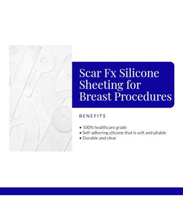 Rejuvaskin Scar Fx Silicone Sheeting - Breast Anchor Pair - Physician Recommended Healthcare Grade - Buy Online on GoSupps.com