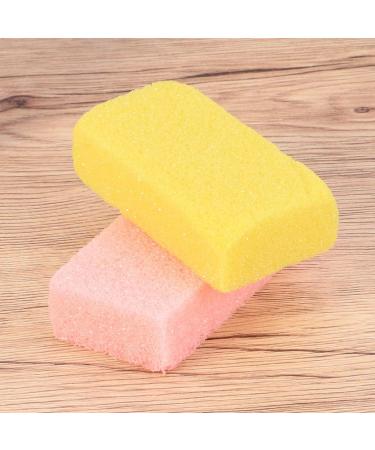 Exfoliating Pedicure Tool Set - 2pcs Foot Pumice Sponge for Smooth Feet (Random Color) - International Shipping Available - Buy Online on GoSupps.com
