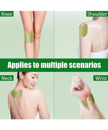 Wormwood Knee Pain Relief Patches - 30pcs Arthritis Pain Relief Kit for Knee, Neck, and Shoulder - Long Lasting Warming Plaster Pads for Muscle Soreness - Buy Online on GoSupps.com