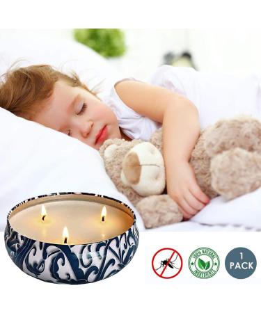 13.5 oz Citronella Tin Candle - Natural Aromatherapy & Fragrance - 1 Pack - Buy Online on GoSupps.com