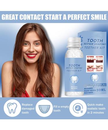 Temporary Dentures & Dental Repair Kit | Provisional & Adhesive Fake Teeth for DIY Tooth Repair - Buy Online on GoSupps.com