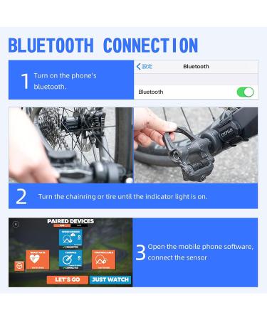 CYCPLUS Dual Module Bicycle Cadence & Speed Sensor - Bluetooth & ANT+ Compatible for Accurate Cycling Metrics - Buy Online on GoSupps.com