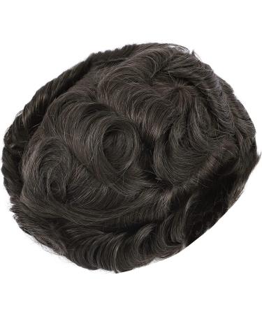 Silk-Co Toupee Extensions for Men - Real Human Hair 7A Light Brown Hair Parts - Premium Quality Male Hair Extensions - Buy Online on GoSupps.com