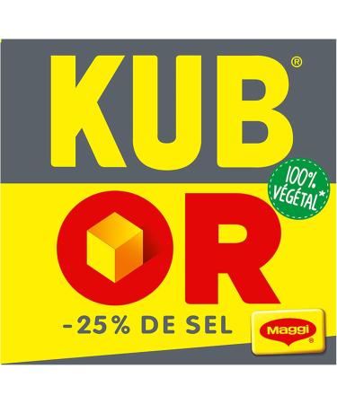 Maggi KUB OR Bouillon 25% de sel 32 cubes 121 6 g - Buy Online on GoSupps.com