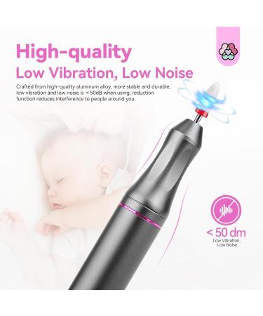 Saviland Electric Nail Drill Kit 20,000RPM - Cordless Portable Nail File for Acrylic, Dip Powder, Gel Polish - Manicure Pedicure Tool Set - Women's Gift - Buy Online on GoSupps.com